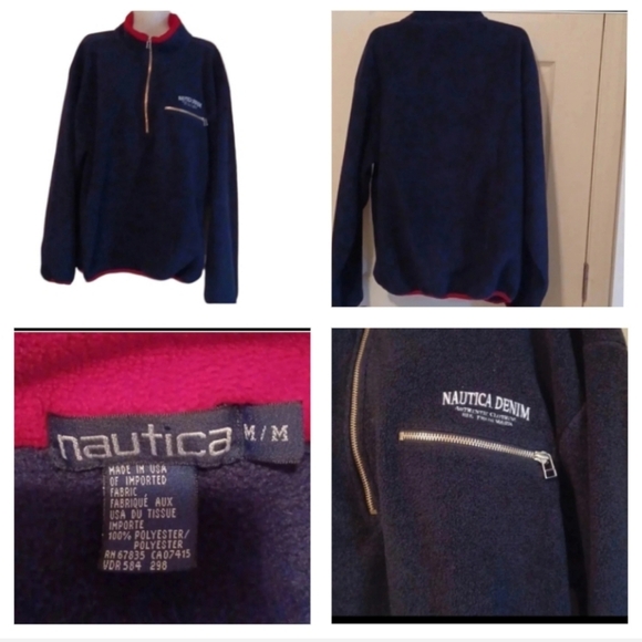 💙🌹Men's athletic quarter-zip  pullover with pocket - Picture 1 of 7